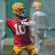 Made it (3): Aaron Rodgers, Jordan Love, Kurt BenkertDidn’t make it (2): Jake Dolegala, Blake BortlesWhy: I’ve thought all along Rodgers would come back. It’s more of a hunch than anything but, one, Rodgers cares about his legacy and, two, he cares about Davante Adams, who is entering his final season under contract. If Rodgers returns, there’s little use for Bortles on the roster. If Rodgers doesn’t return, Bortles would bring a veteran set of eyes for Love. Either way, Benkert showed enough during limited offseason reps to merit a longer look.
